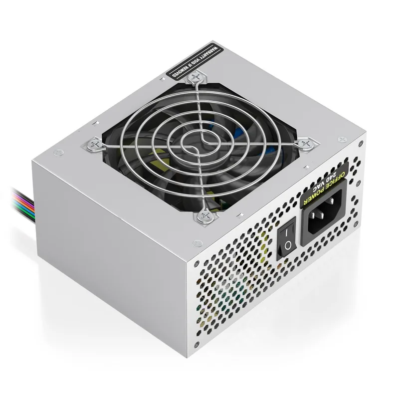 FUENTE ALIMENTACION 500W AISENS 12CM ATX PLATA OEM - foto 2