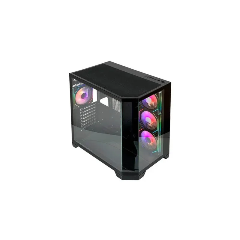 CAJA TORRE L-LINK NOVA S/FUENTE USB3.0 C/4 VENTILADORES RGB C/VENTANA - foto 3