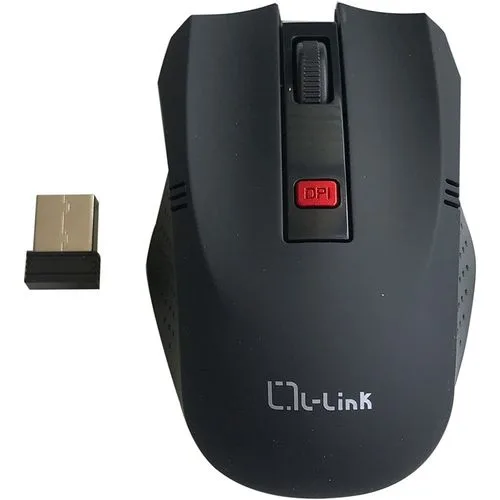 RATON L-LINK LL-2095-N OPTICO INALAMBRICO 1600DPI NEGRO - foto 3