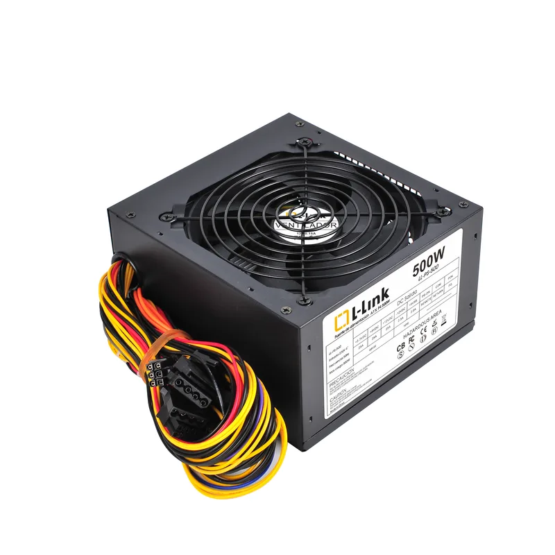 FUENTE ALIMENTACION 500W L-LINK LL-PS-500-CAB 3SATA 12CM ATX