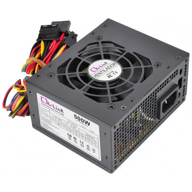FUENTE ALIMENTACION 500W L-LINK LL-PS-500-CAB 3SATA 12CM ATX - foto 3