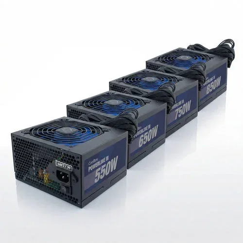 FUENTE ALIMENTACION 650W COOLBOX POWERLINE3 PFC-ACTIVO 85+ 4SATA 12CM ATX - foto 4