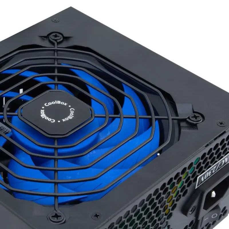 FUENTE ALIMENTACION 750W COOLBOX POWERLINE3 PFC-ACTIVO 85+ 6SATA 12CM ATX - foto 3