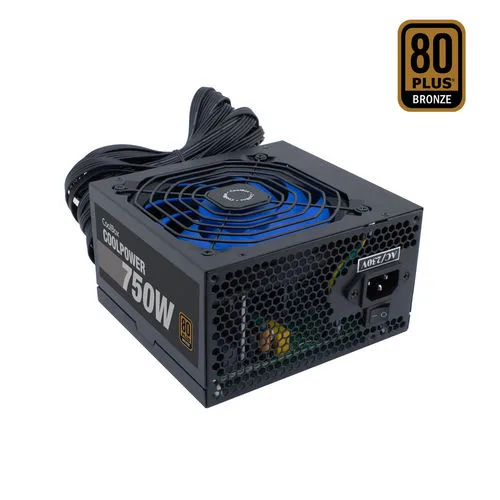 FUENTE ALIMENTACION 750W COOLBOX COOLPOWER PFC-ACTIVO 6SATA 12CM ATX
