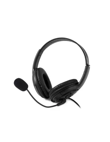Auriculares C/microfono Coolbox Coolchat U1 USB Negro - foto 4