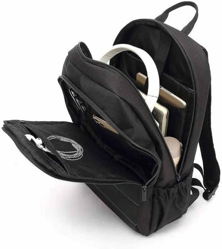 MOCHILA PORTATIL COOLBOX 15.6 NEGRO - foto 2