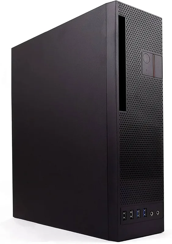CAJA SEMITORRE/MICRO-ATX COOLBOX T360 SLIM 300W 80+ USB3.0 NEGRO - foto 3