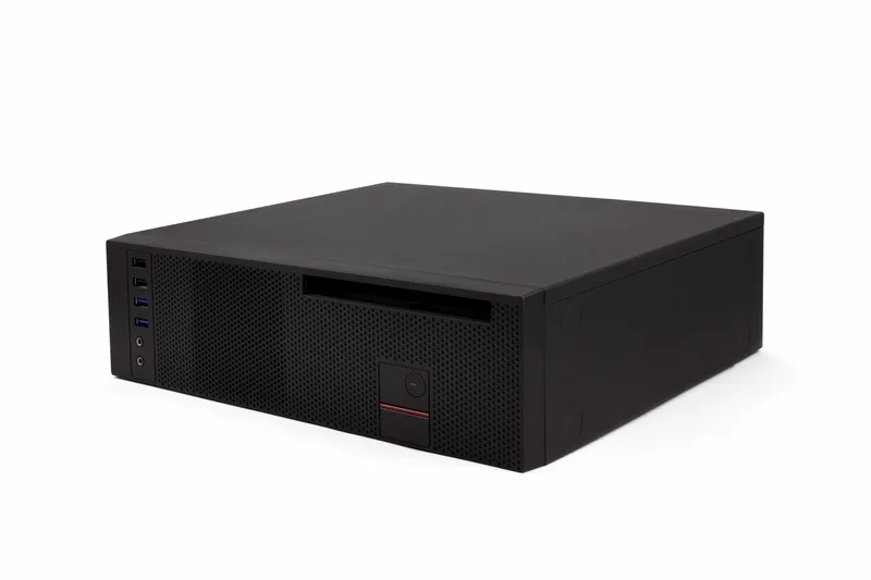 CAJA SEMITORRE/MICRO-ATX COOLBOX T360 SLIM 300W 80+ USB3.0 NEGRO - foto 4