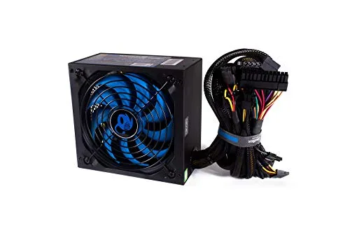 Deepgaming Fuente Alimentacion 650W Coolbox Deeppower Pfc-activo 80+bronze 4SATA 14CM ATX - foto 2