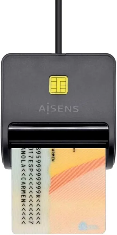 MULTILECTOR EXTERNO USB2.0 AISENS DNIE NEGRO - foto 4
