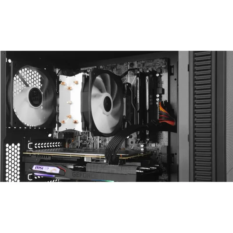CAJA SEMITORRE/ATX NOX HUMMER VOID S/FUENTE USB3.0 NEGRA