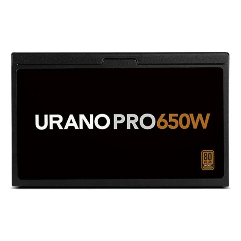 FUENTE ALIMENTACION 650W NOX URANO PRO PFC-ACTIVO 80+BRONZE 12CM ATX - foto 2