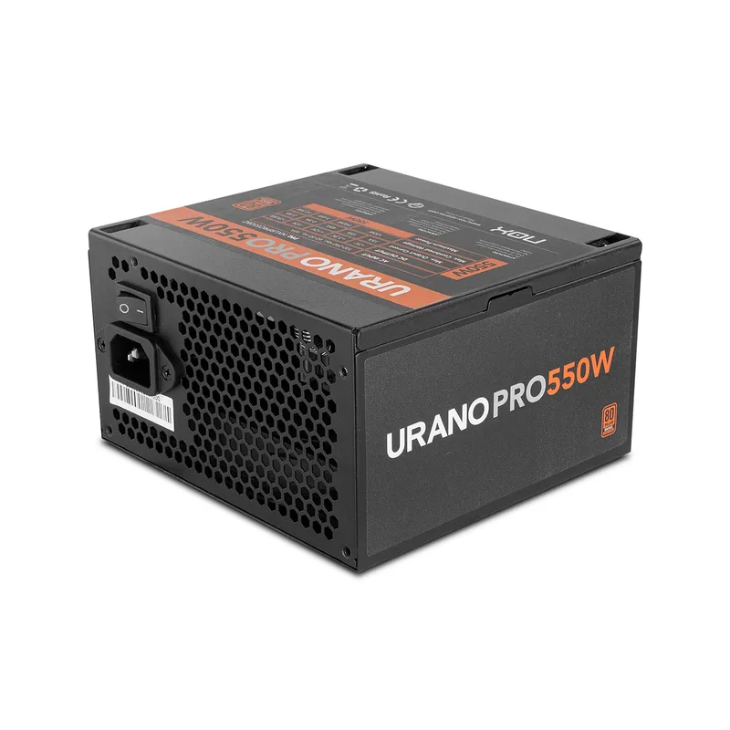 FUENTE ALIMENTACION 550W NOX URANO PRO PFC-ACTIVO 80+BRONZE 12CM ATX - foto 3