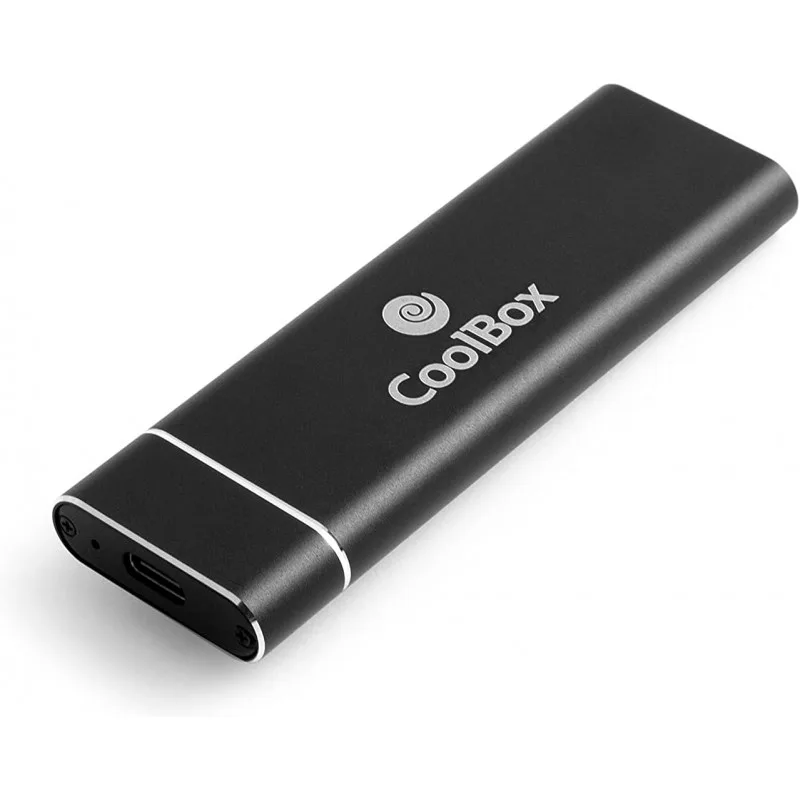 CAJA Disco Sólido SSD COOLBOX NS31 M.2 USB3.2 NEGRA - foto 3