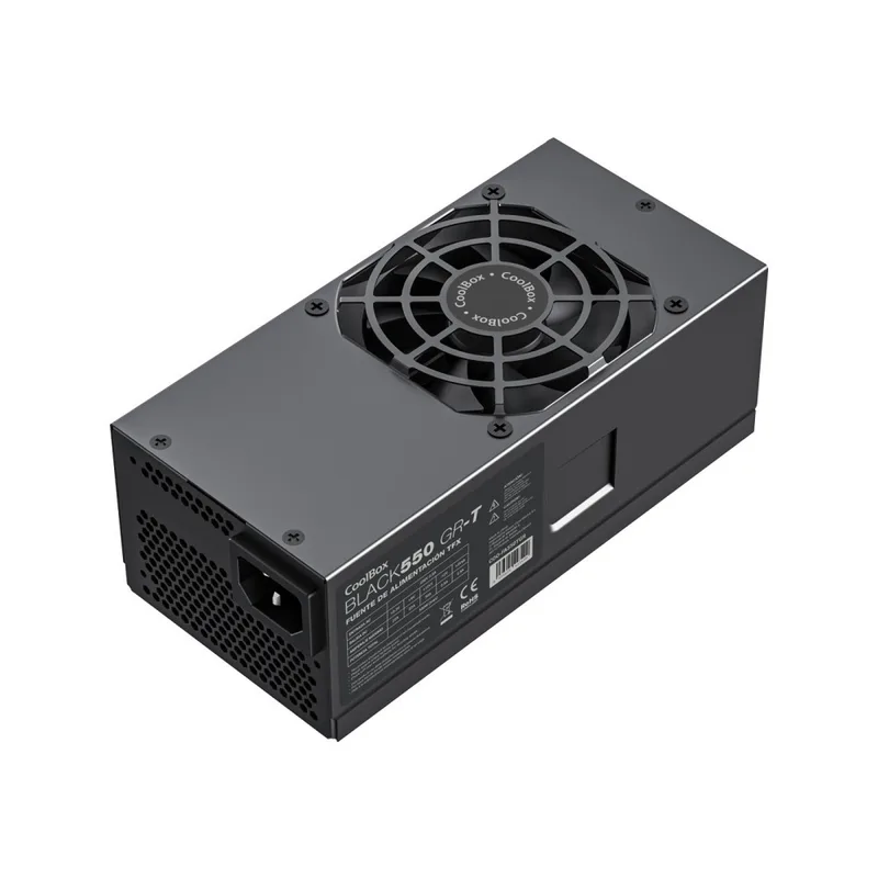 FUENTE ALIMENTACION 550W COOLBOX 550GR-S SFX NEGRA