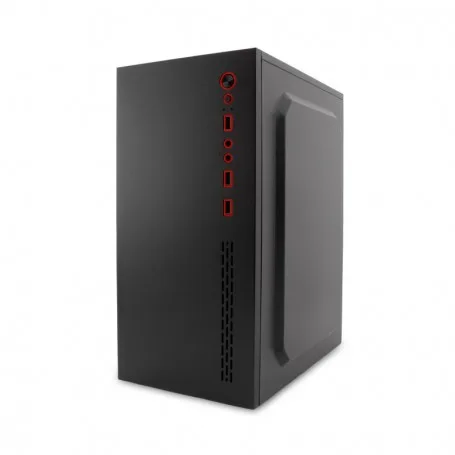 CAJA MINITORRE/MICRO-ATX COOLBOX MPC-45 500W USB3.0 NEGRO (PC-CASE) - foto 2