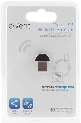 ADAPTADOR BLUETOOTH EWENT EW1085 USB2.0 BT5.3