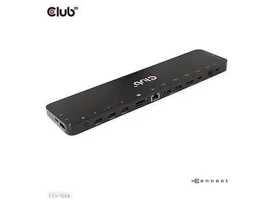 DOCKING CLUB 3D USB-A/USB-B/DP/RJ45 NEGRO - foto 4