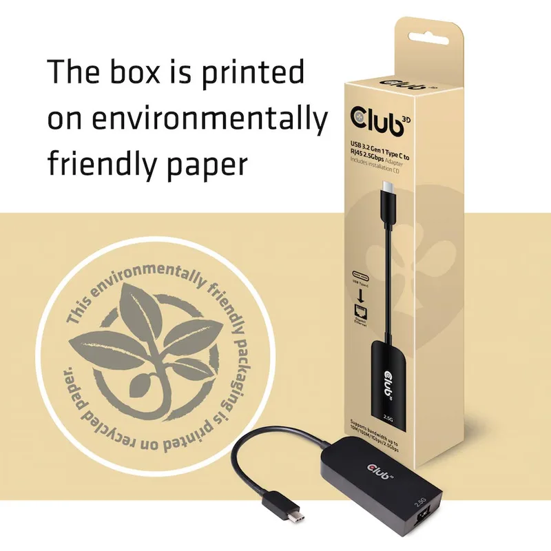 Club-3d Adaptador Club 3D USB 3.2 Gen1 Tipo A A USB 3.2 Gen1 Tipo C M/h - foto 3