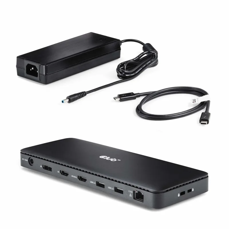 DOCKING CLUB 3D STATION THUNDERBOLT 4 12EN1 2xHDMI 1xDP 2.5GB ETHERNET - foto 3