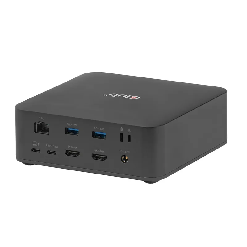 DOCKING CLUB 3D THUNDERBOLT 5 13-1 SSD M.2 2x HDMI 8K60HZ 180W - foto 2