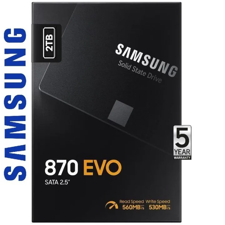 Disco Sólido SSD SAMSUNG 2.5 250GB SATA3 870 EVO - foto 3