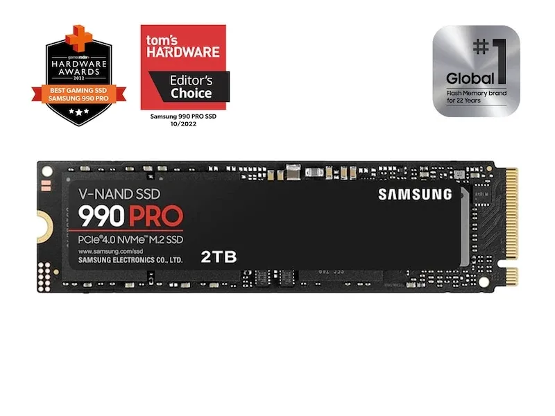 SSD SAMSUNG M.2 1TB PCIE4.0 990 PRO