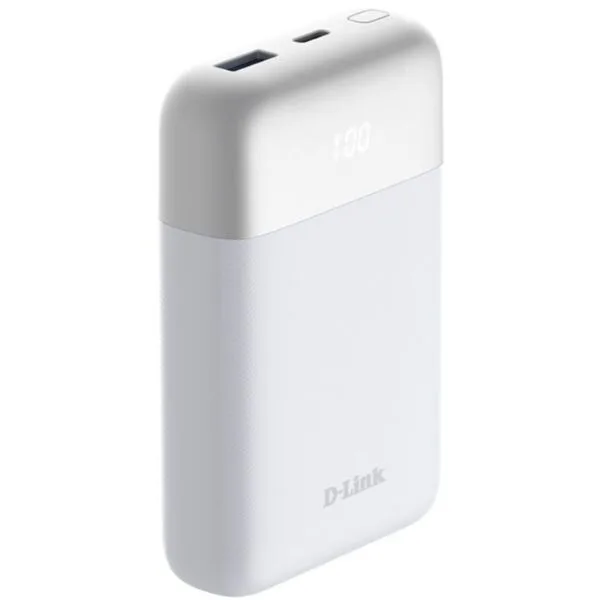 Powerbank D-link Dpp-101 18W 10000MAH Usb-a/usb-c Carga Rapida Blanco - foto 3