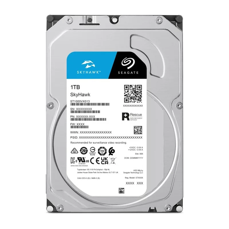Disco Duro HDD SEAGATE 3.5 2TB 256MB SATA3 SKYHAWK - foto 4