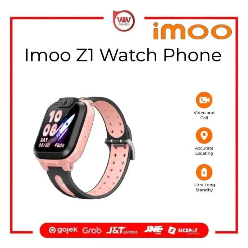 Smartwatch Imoo Phone Z1 Pink Niños - foto 3
