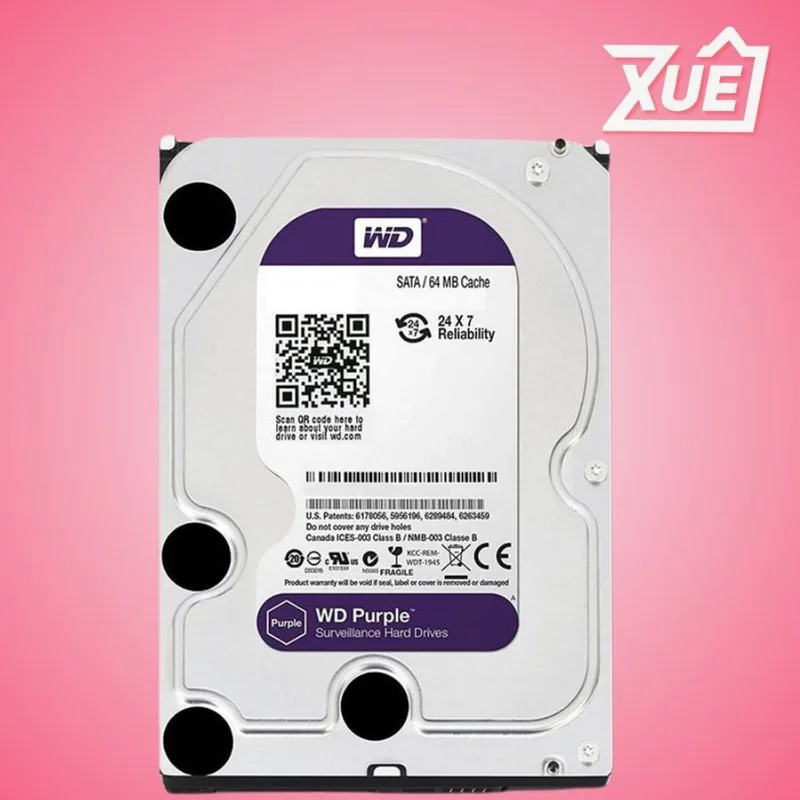 Disco Duro HDD Western Digital 3.5 6TB 5400RPM SATA3 PURPLE - foto 3