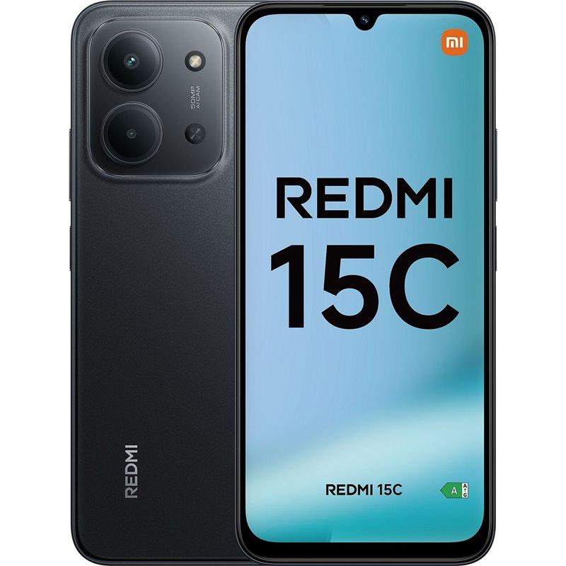 SMARTPHONE XIAOMI REDMI 15C NFC 6,90 4G HD+ DUALSIM HD+ 120Hz 4GB/128GB MIDNIGHT BLACK