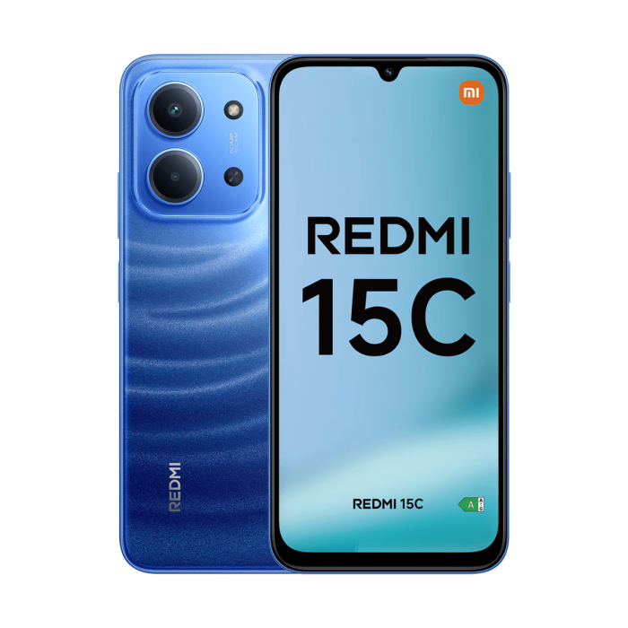 SMARTPHONE XIAOMI REDMI 15C NFC 6,90 4G HD+ DUALSIM HD+ 120Hz 4GB/256GB MOONLIGHT BLUE