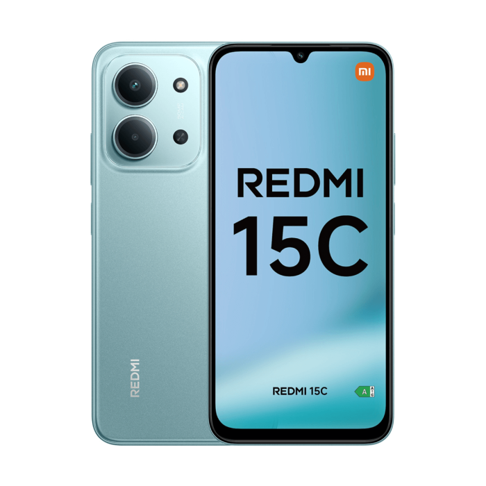 SMARTPHONE XIAOMI REDMI 15C NFC 6,90 4G HD+ DUALSIM HD+ 120Hz 4GB/256GB MINT GREEN