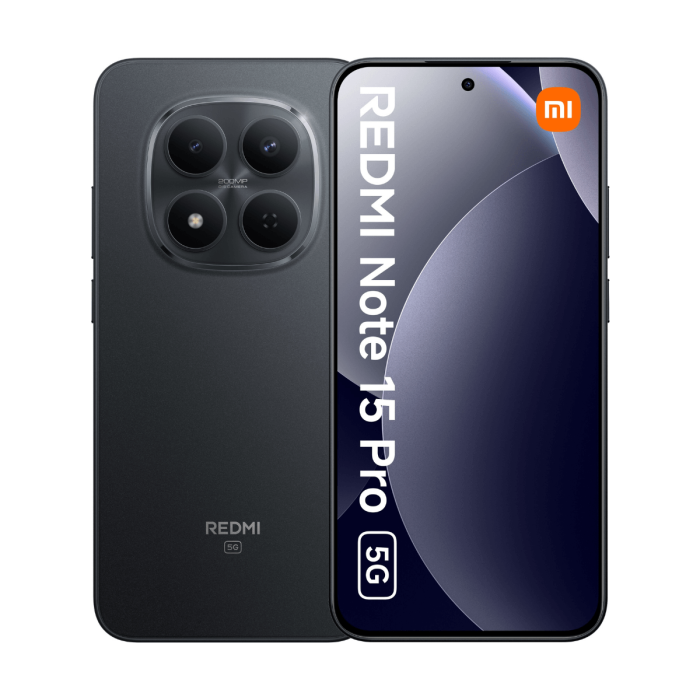 SMARTPHONE XIAOMI REDMI NOTE 15 PRO 5G 6,83 12GB RAM 512GB ROM BLACK - miniatura 2