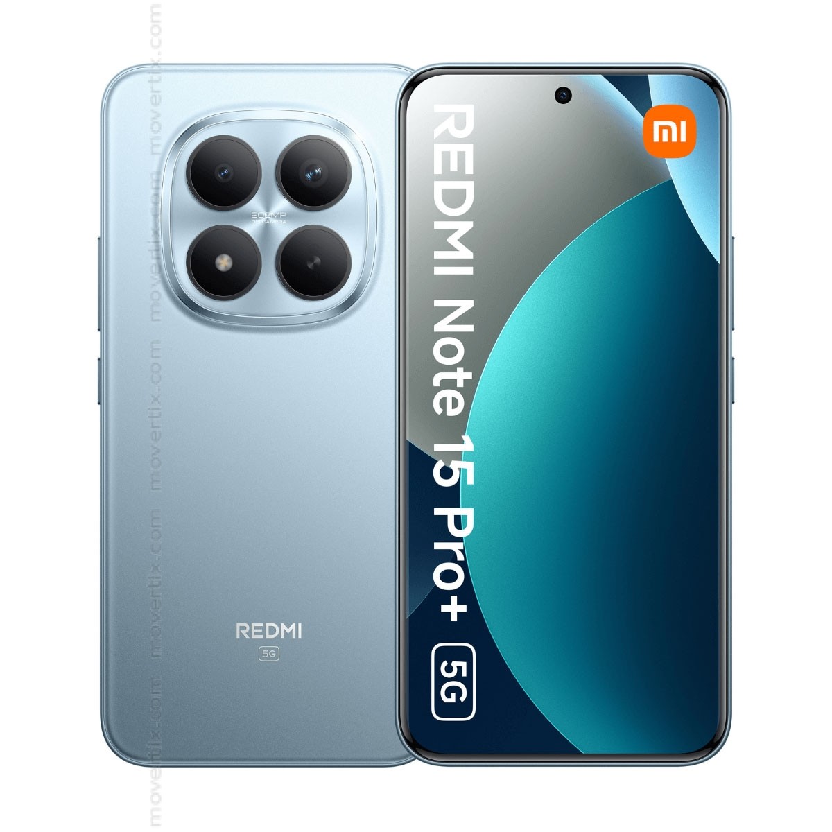 SMARTPHONE XIAOMI REDMI NOTE 15 PRO+ 5G 6,83 8GB RAM 256GB ROM GLACIER BLUE - miniatura 2