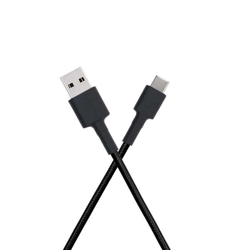 CABLE USB XIAOMI MI BRAIDED USB TYPE-C CABLE 100CM BLACK