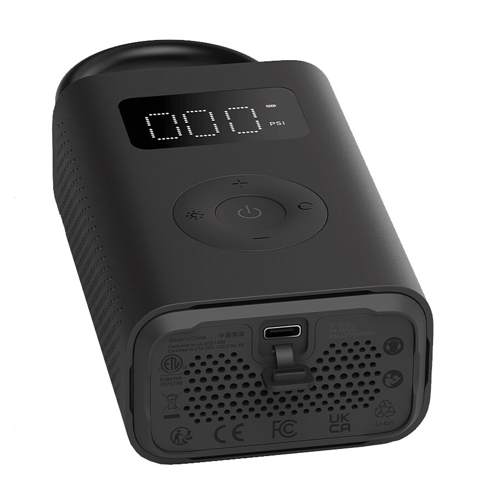 COMPRESOR XIAOMI PORTABLE ELECTRIC AIR COMPRESSOR 2 - miniatura 3