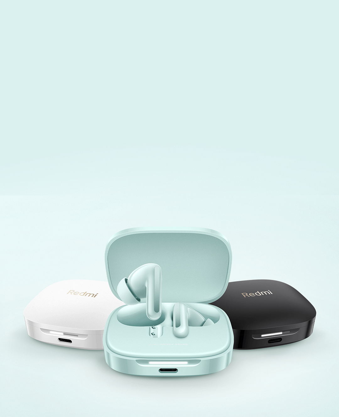AURICULARES C/MICRÓFONO XIAOMI REDMI BUDS 6 CORAL GREEN